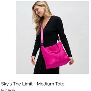 Sol n Solene pink bag.Large.